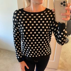 H&M polka dot sweater
